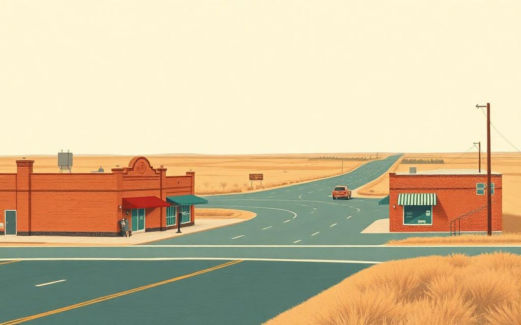 Illustration of Baxter Springs, KS
